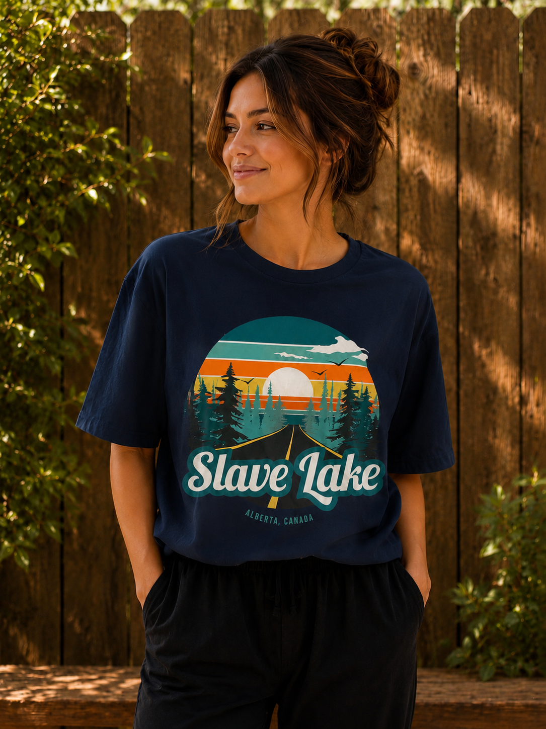 Slave Lake Alberta Unisex T-Shirt