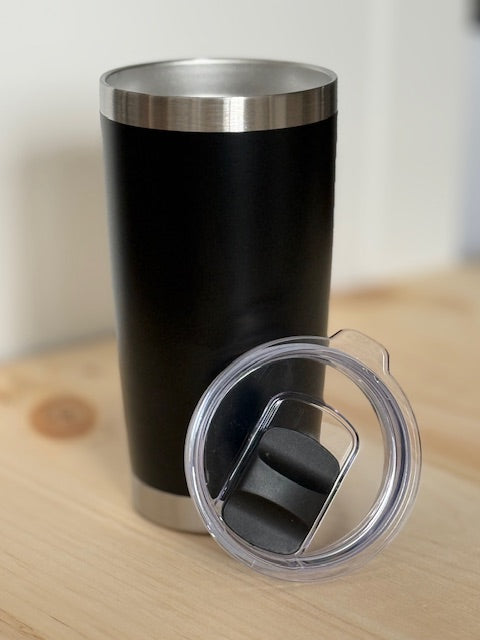 Custom Logo Engraved 20oz Tumbler with Magnetic Slide Lid