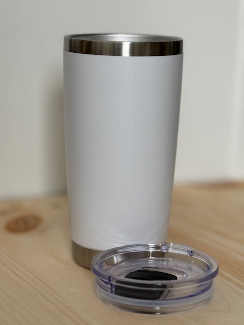 Custom Logo Engraved 20oz Tumbler with Magnetic Slide Lid