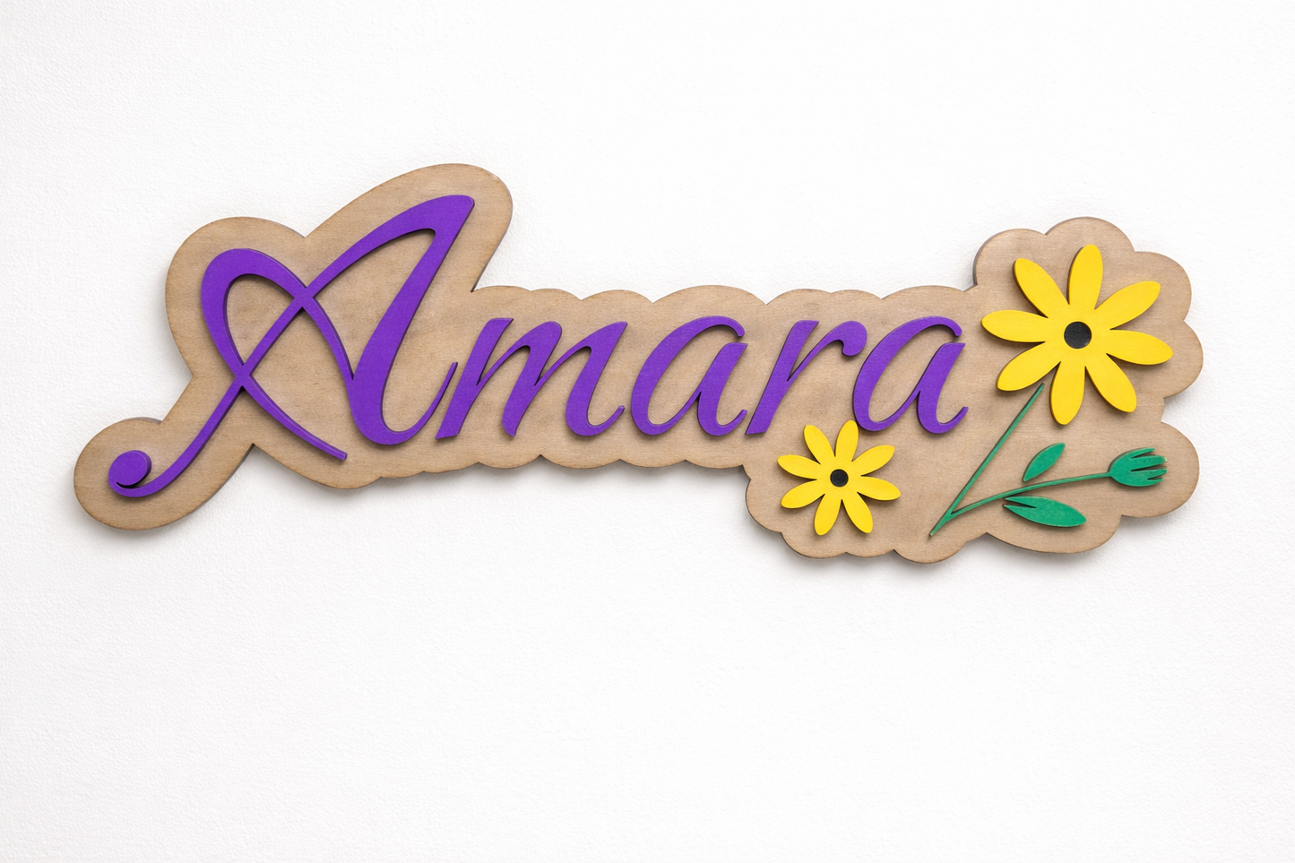 Baby Name Sign – Nursery Wall Decor