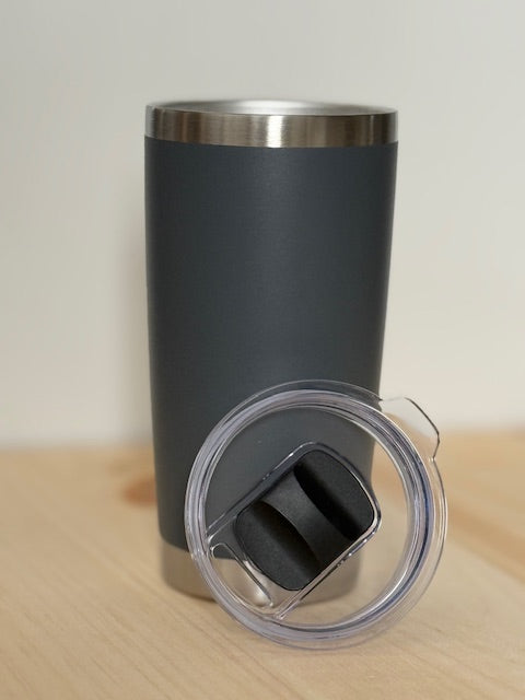 Custom Logo Engraved 20oz Tumbler with Magnetic Slide Lid