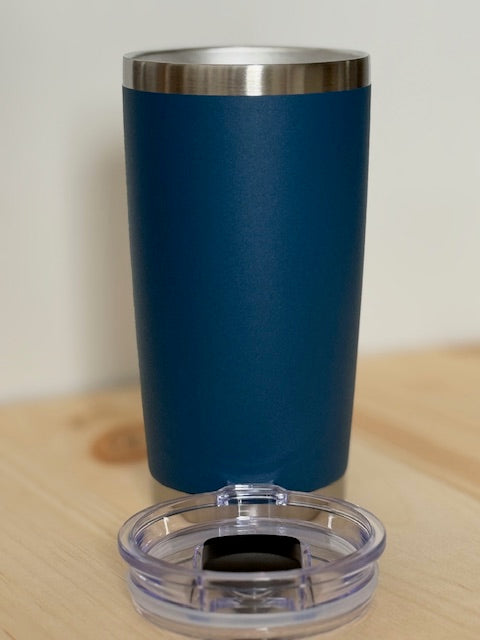 Custom Logo Engraved 20oz Tumbler with Magnetic Slide Lid